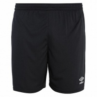 шорты игровые umbro field short мужские 133015 (061) чер/бел.