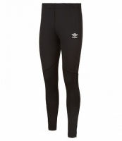 брюки тренировочные umbro pro training tight мужские 63056u (090) чер/бел.