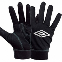 перчатки полевого игрока umbro field player gloves 60752u (218) чер/серебро