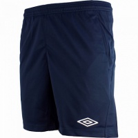 шорты тренировочные umbro unique training poly short мужские u94092 (n84) т.син/бел.