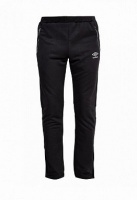 брюки спортивные umbro custom knitted pant мужские 371017 (06s) чер/сереб.