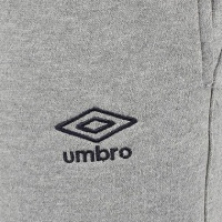 брюки спортивные umbro basic cvc fleece pants мужские 550214 (089) сер/т.син.